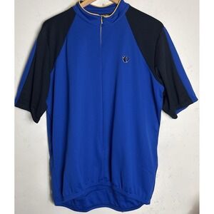 Pearl Izumi Cycling Jersey Mens XL Blue Ultrasensor Zip Road Bike Shirt